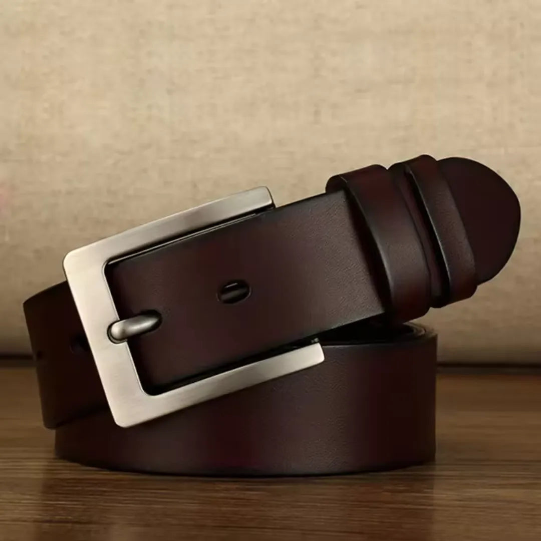 Men's Belt Genuine Leather Plus - Tamanhos Plus Size