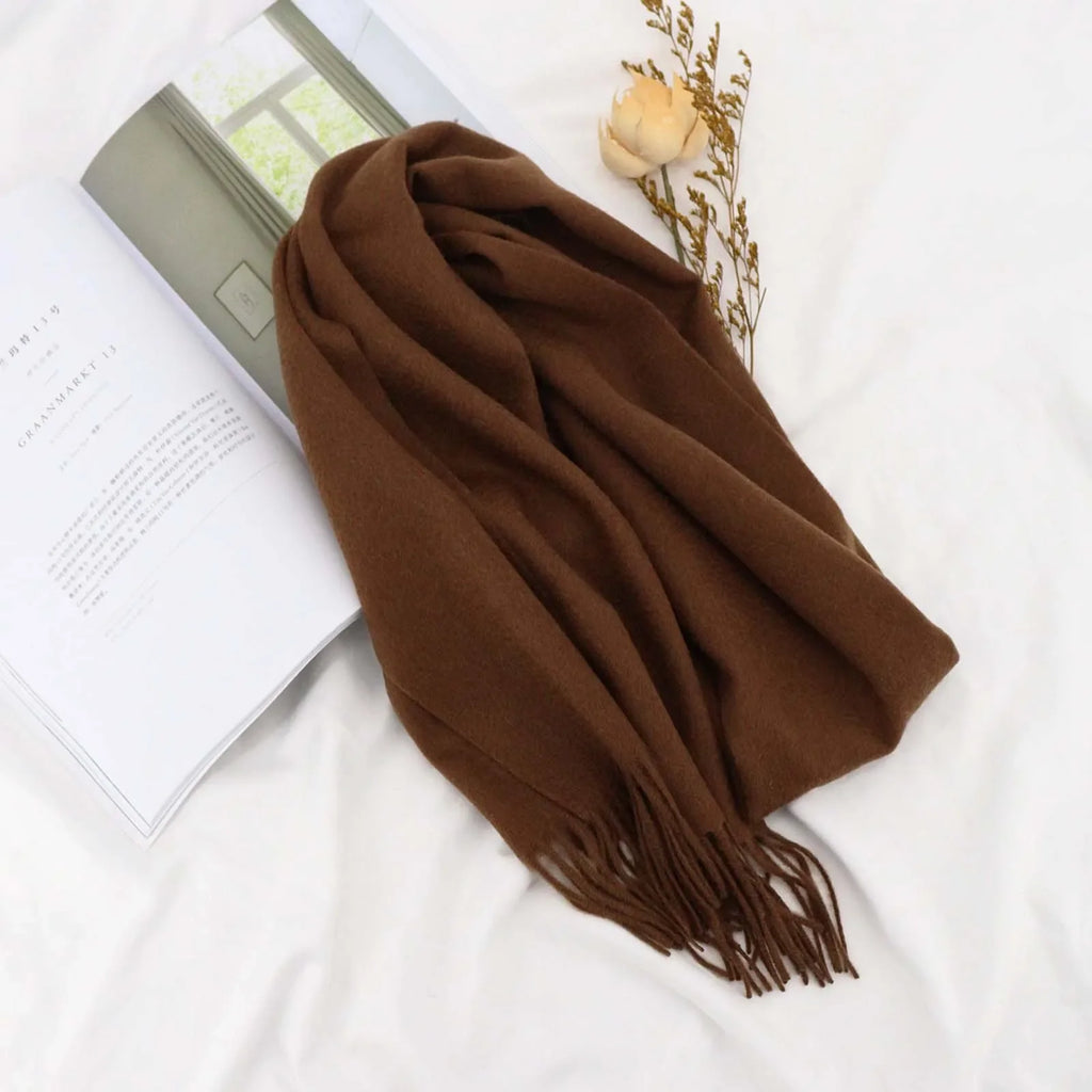 Long Scarf 100% Pure Wool