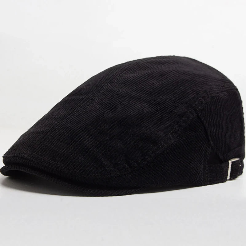 Casual Cotton Style Twill Flat Cap