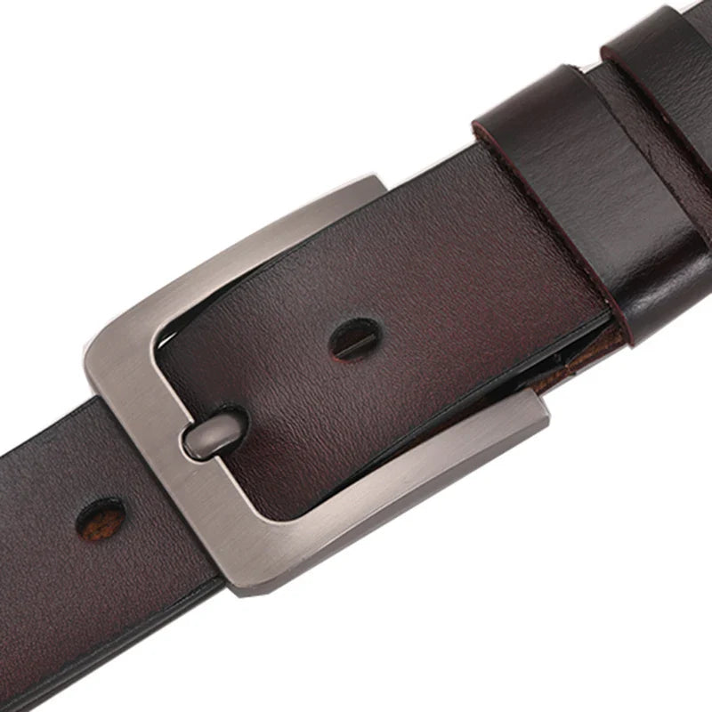 Men's Belt Genuine Leather Plus - Tamanhos Plus Size