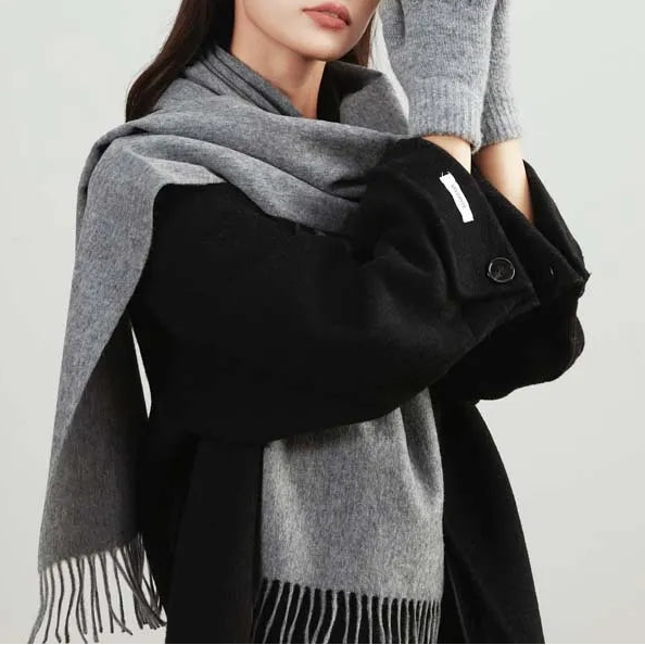 Long Scarf 100% Pure Wool
