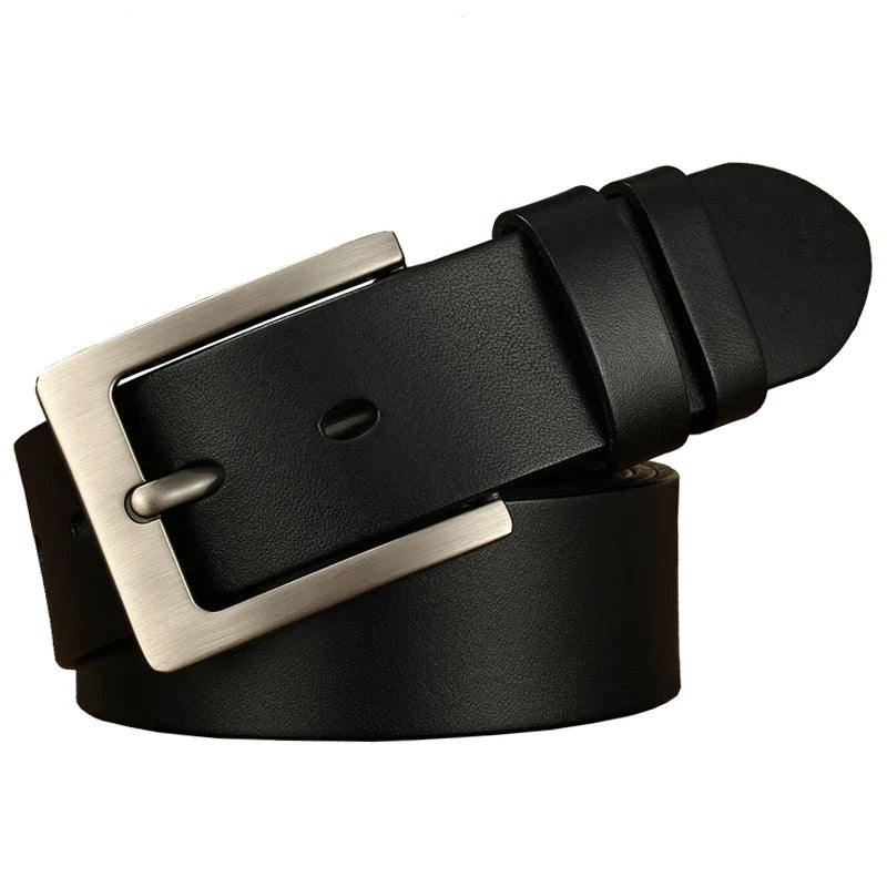 Men's Belt Genuine Leather Plus (Up to 170cm)