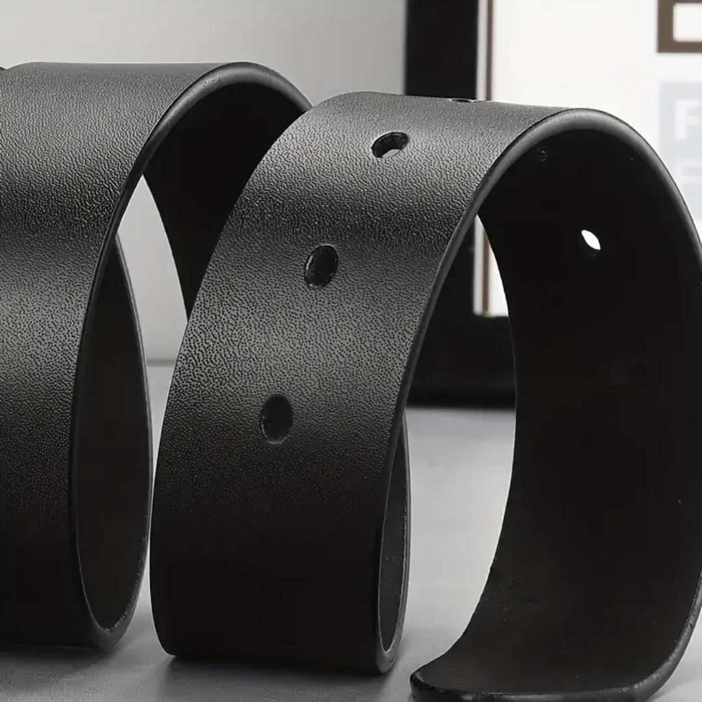 Men's Belt Genuine Leather Plus - Tamanhos Plus Size