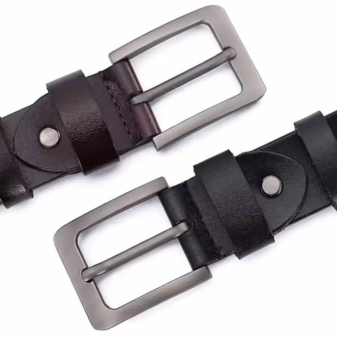 Men's Belt Genuine Leather Plus (Up to 170cm)